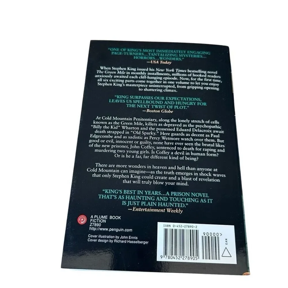 The Green Mile Stephen King Paperback in Boxed Cover - Picture 3 of 4